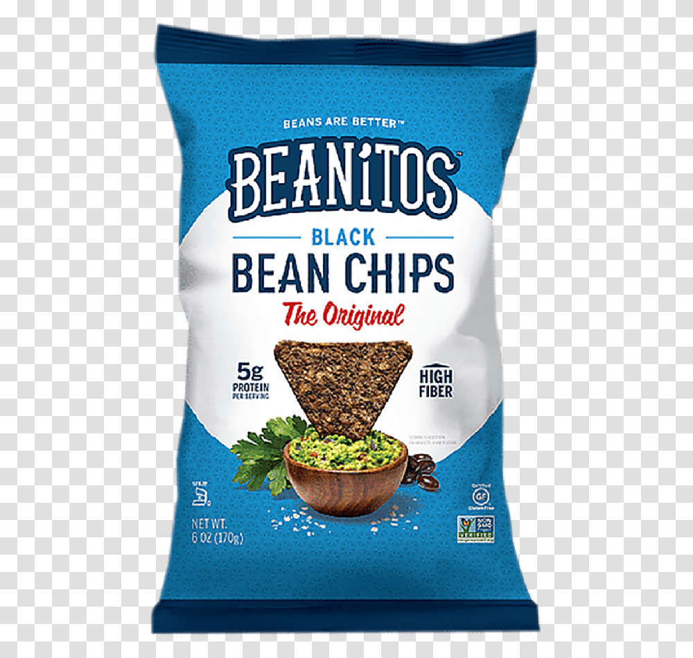 Beanitos Black Bean Beanitos Chips, Food, Seasoning, Powder, Sesame Transparent Png