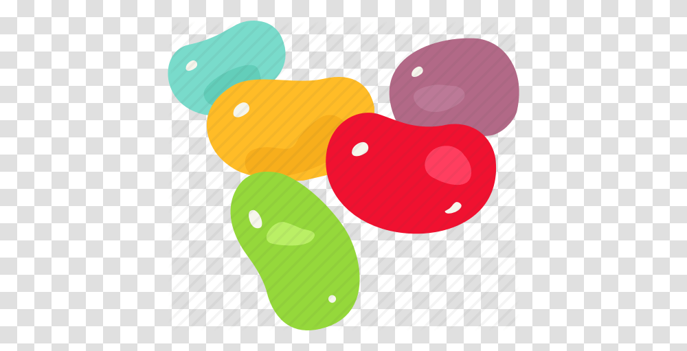 Beans Belly Candy Confectionery Jelly Jelly Beans Sweets Icon, Food Transparent Png