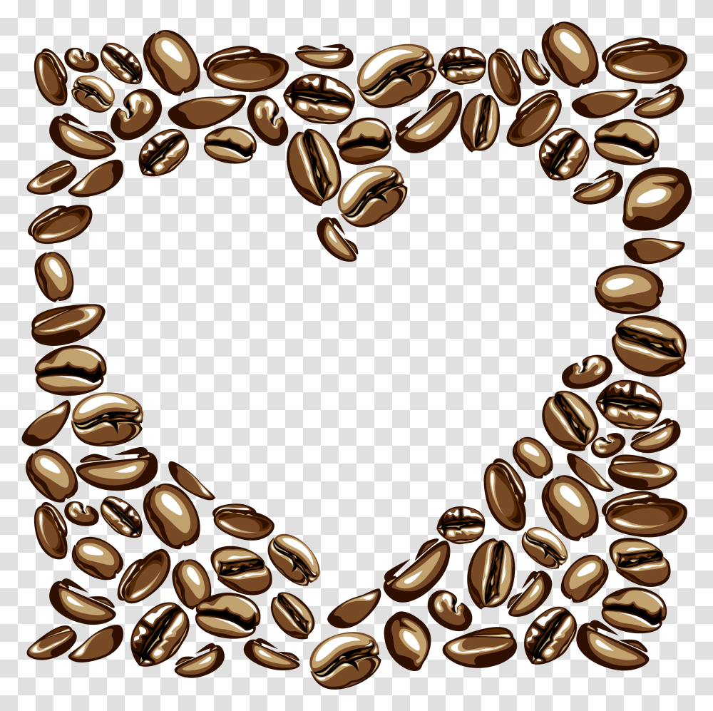 Beans Vector Circle Coffee Picture Coffee Bean Shape Heart, Bracelet, Jewelry, Accessories, Accessory Transparent Png