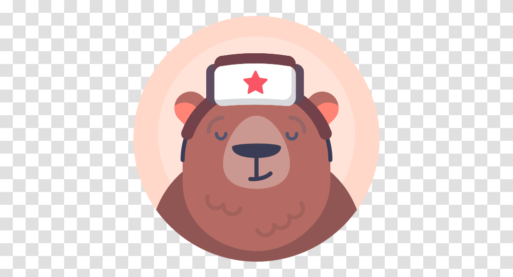 Bear Animal Avatar Russian Icon Russian Avatar, First Aid, Logo, Symbol, Trademark Transparent Png
