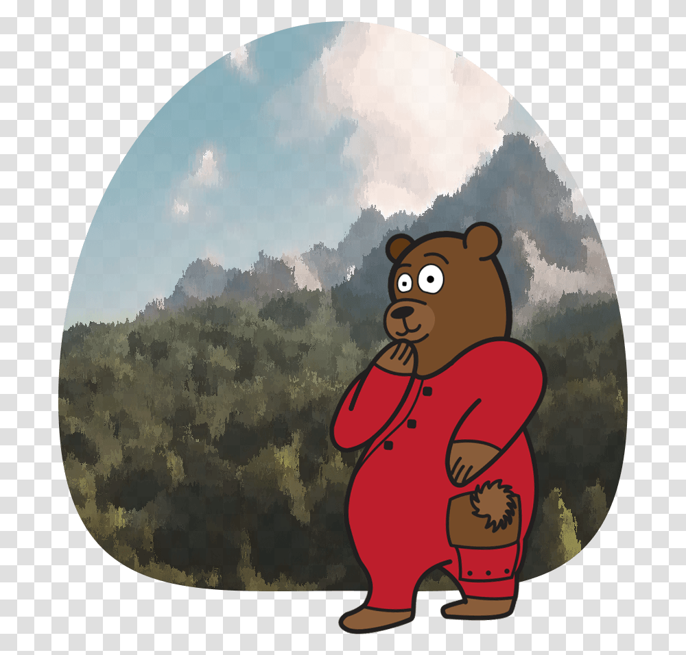 Bear Bottom Bear Cartoon, Face, Photography, Outdoors, Nature Transparent Png