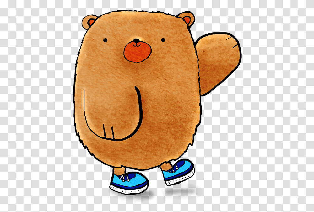 Bear, Bread, Food, Plush, Toy Transparent Png