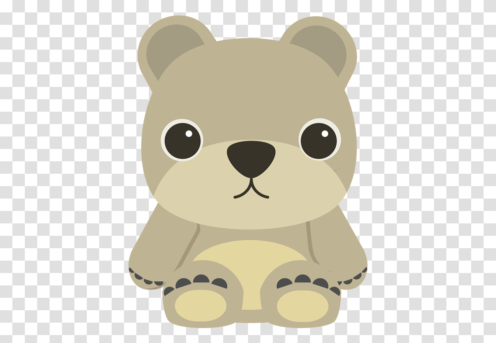 Bear Cartoon Background Bear, Plush, Toy, Animal, Mammal Transparent Png