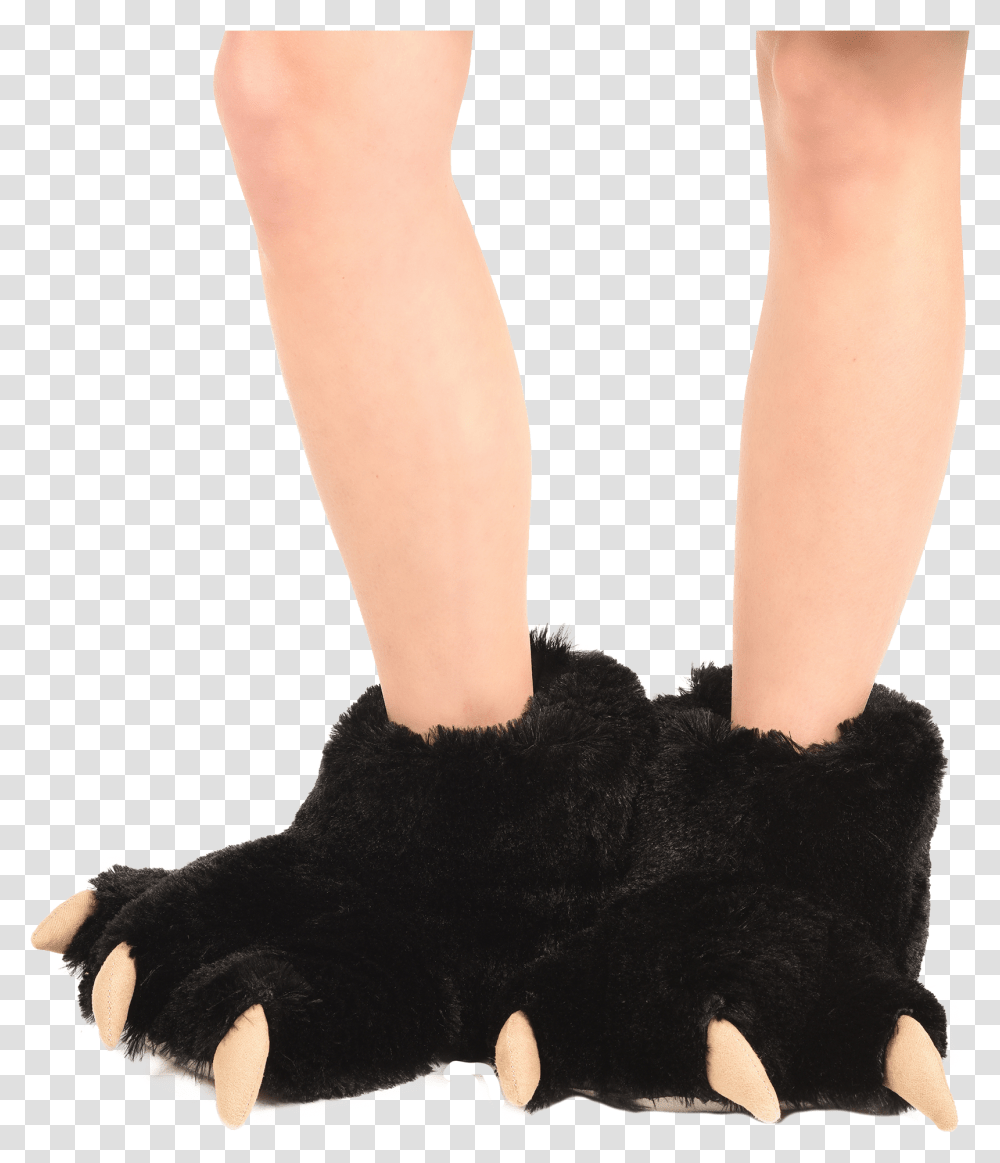 Bear Claw, Apparel, Footwear, Person Transparent Png