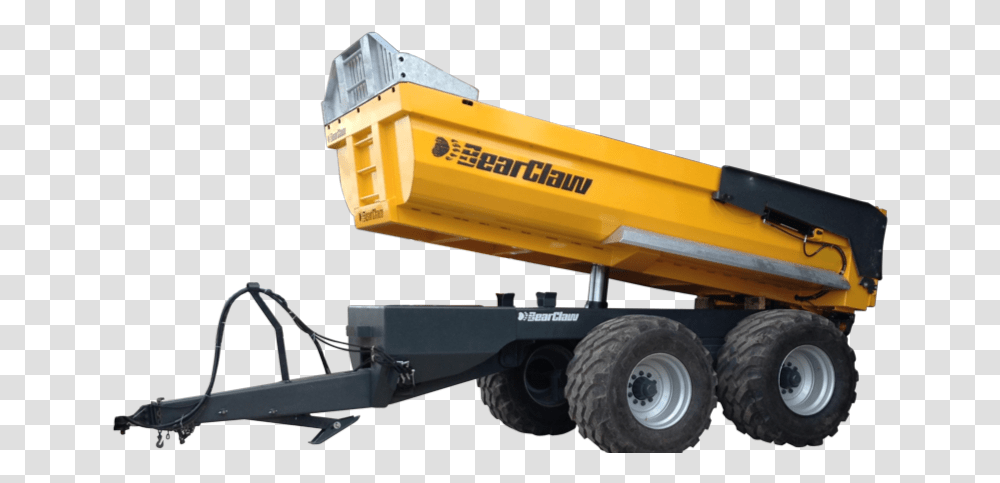 Bear Claw Equipment Bear Claw Trailers, Wheel, Machine, Tractor, Vehicle Transparent Png