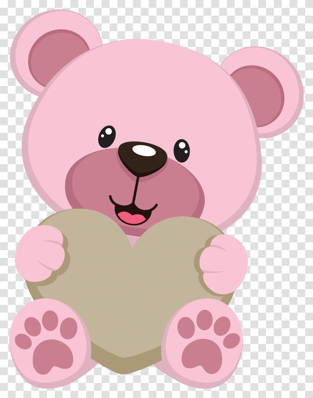 Bear Clipart Teddy Bear Party Cute Teddy Bears Teddy Pink Teddy Bear Clipart, Toy, Transparent Png