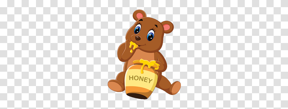 Bear Cub Clipart Animated, Toy, Mammal, Animal, Food Transparent Png