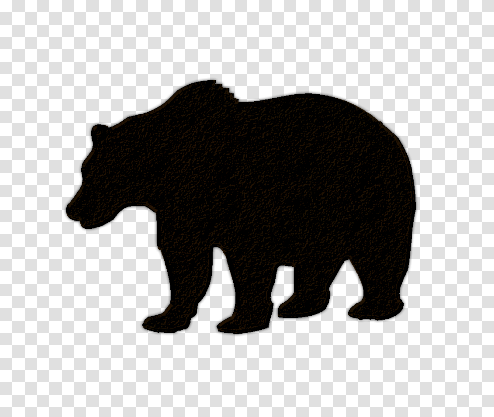 Bear Cub Clipart Mammal, Silhouette, Elephant, Wildlife, Animal Transparent Png