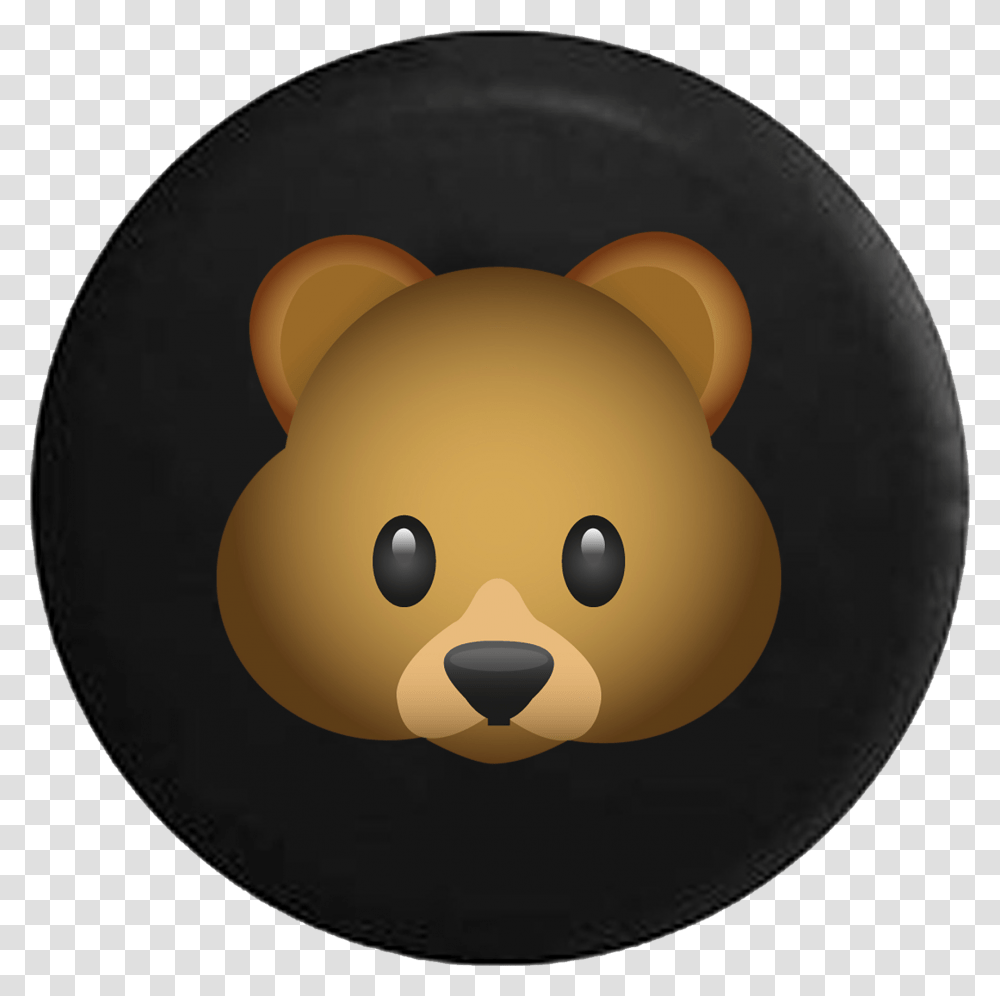 Bear Emoji Teddy Bear, Animal, Mammal, Toy, Wildlife Transparent Png