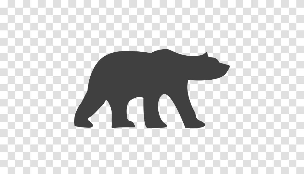 Bear Endangered Polar Bear Icon, Elephant, Wildlife, Mammal, Animal Transparent Png