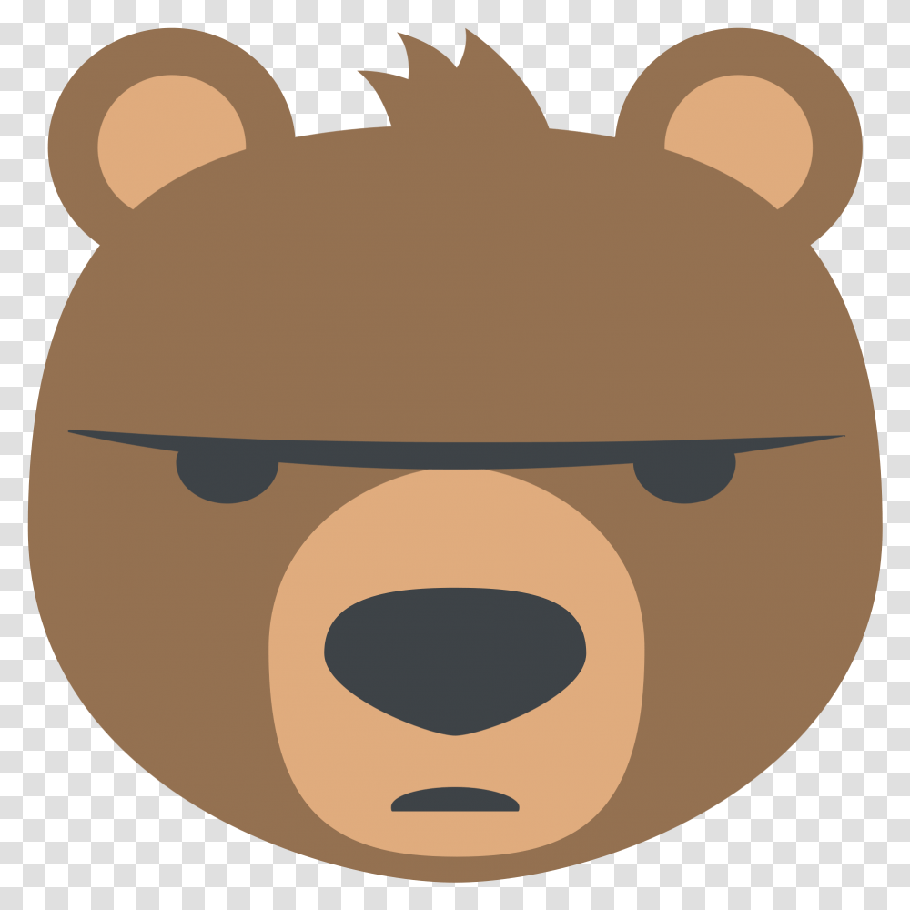 Bear Face Emoji For Facebook Email Amp Sms Id Bear Emoji Skins Agar Io Bear, Animal, Plant, Mammal, Wasp Transparent Png
