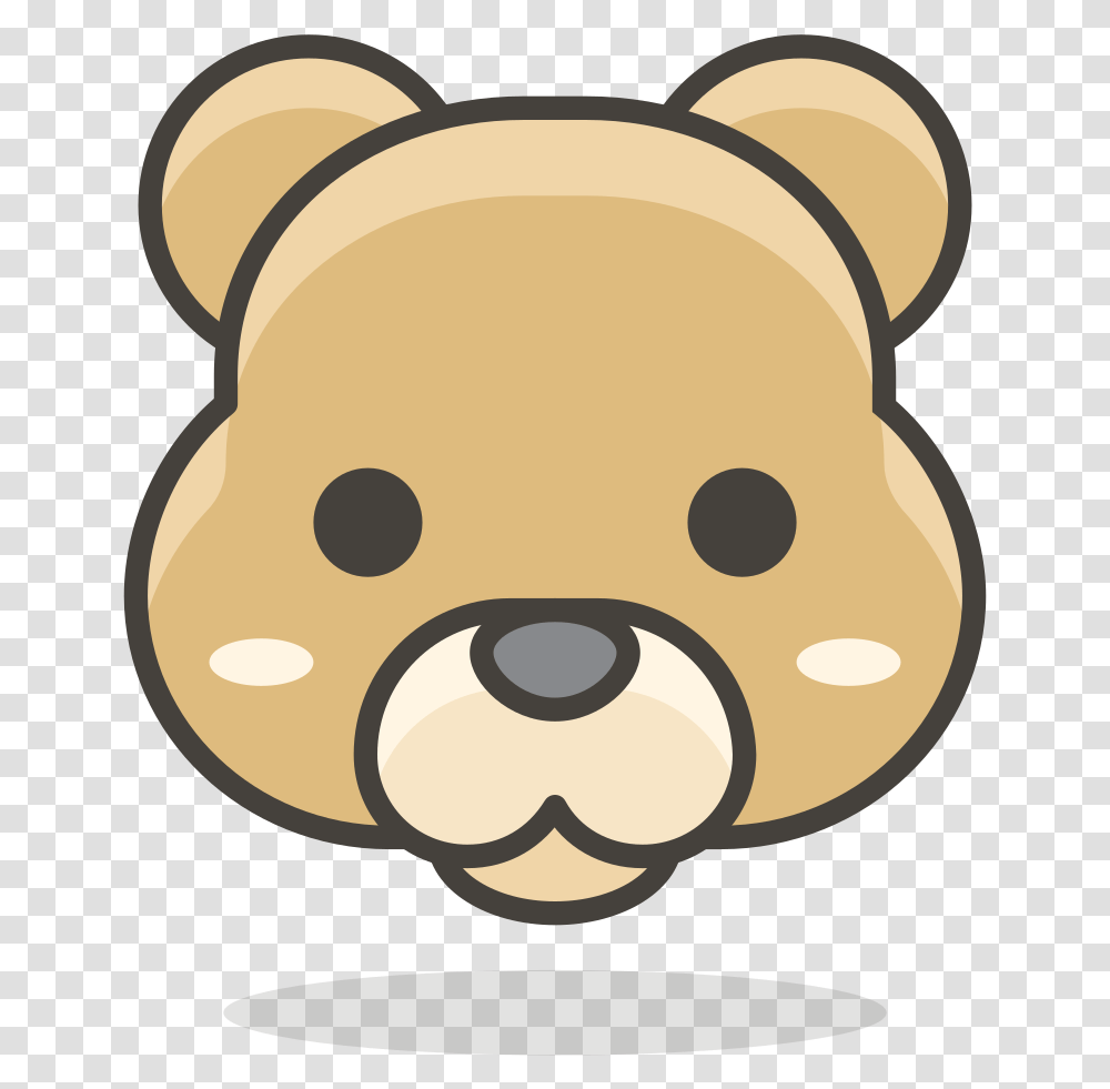 Bear Face Teddy Bear Face, Food, Cookie, Biscuit, Bread Transparent Png
