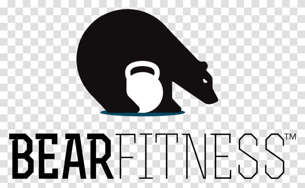 Bear Fitness, Silhouette, Stencil, Chair Transparent Png