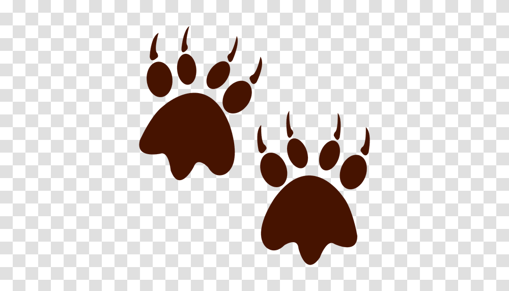 Bear Footprint Animal, Stain, Seed, Grain, Produce Transparent Png