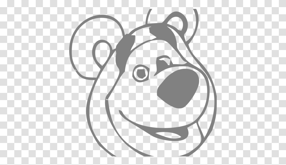 Bear From Masha And The Cookie Cutter Masha And The Bear Coloring Pages, Stencil, Graphics, Art, Animal Transparent Png