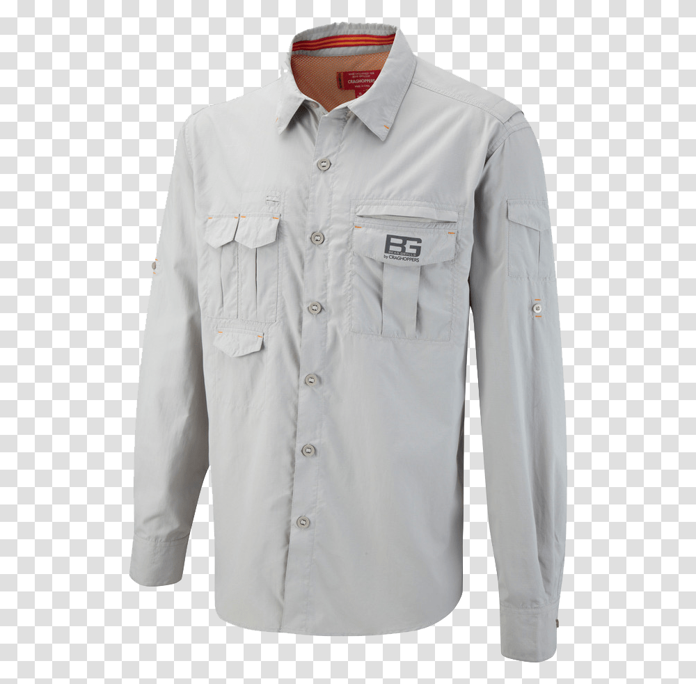 Bear Grylls Shirt, Apparel, Dress Shirt, Long Sleeve Transparent Png