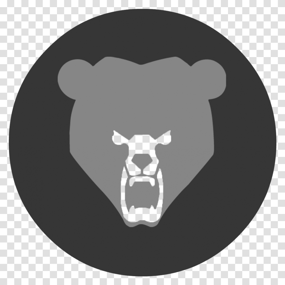 Bear, Hand, Stencil, Mammal, Animal Transparent Png