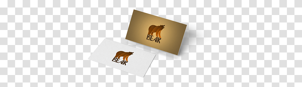 Bear Logo Boar, Text, Label, Paper, Business Card Transparent Png