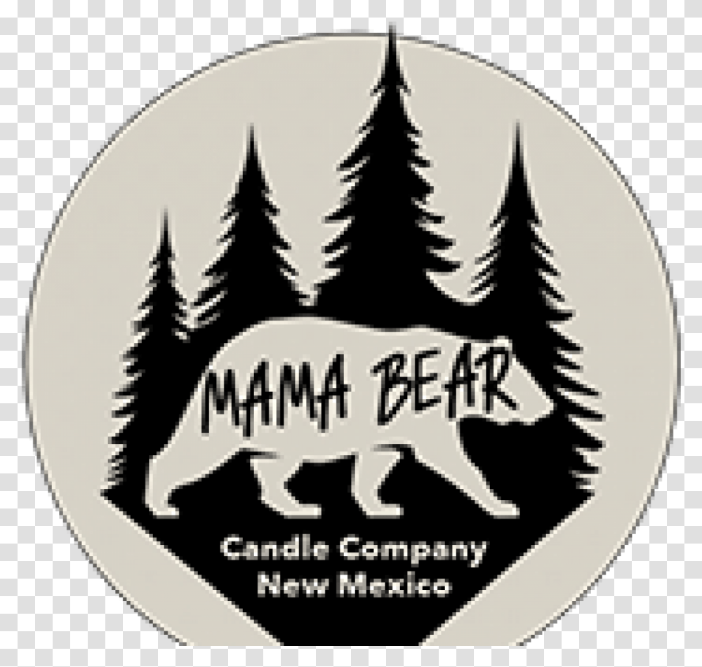 Bear Logo With Forest, Trademark, Emblem, Plant Transparent Png