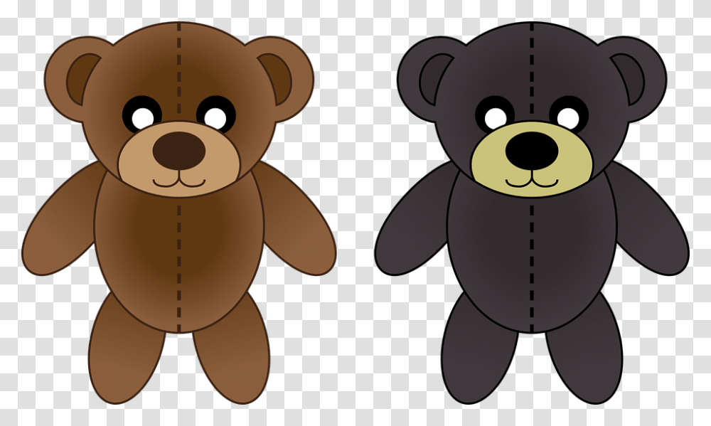 Bear Plush Bear Toy Cute Stuffed Animals Clipart Bears, Wildlife, Giant Panda, Mammal, Beaver Transparent Png
