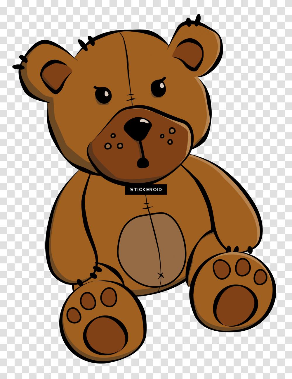 Bear, Plush, Toy, Snowman, Nature Transparent Png