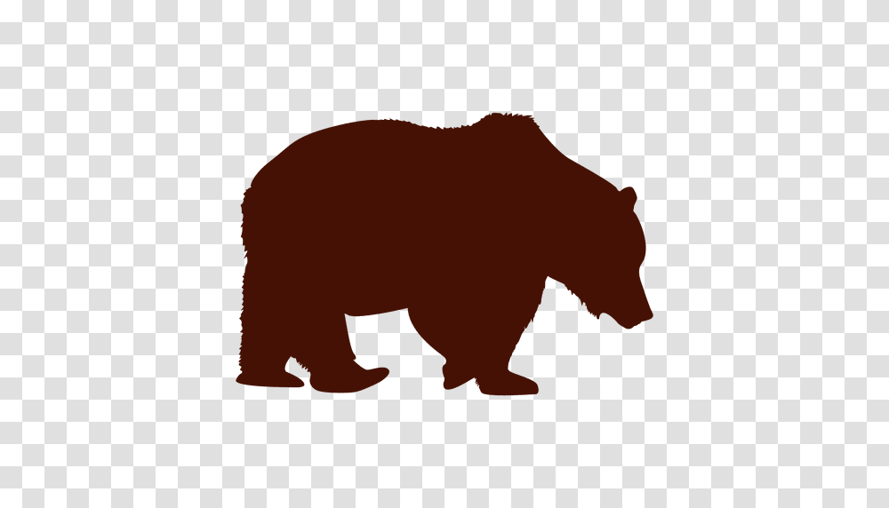 Bear Silhouette, Wildlife, Animal, Mammal, Brown Bear Transparent Png