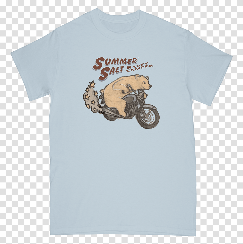 Bear Tee Summer Salt T Shirt, Apparel, T-Shirt, Hand Transparent Png