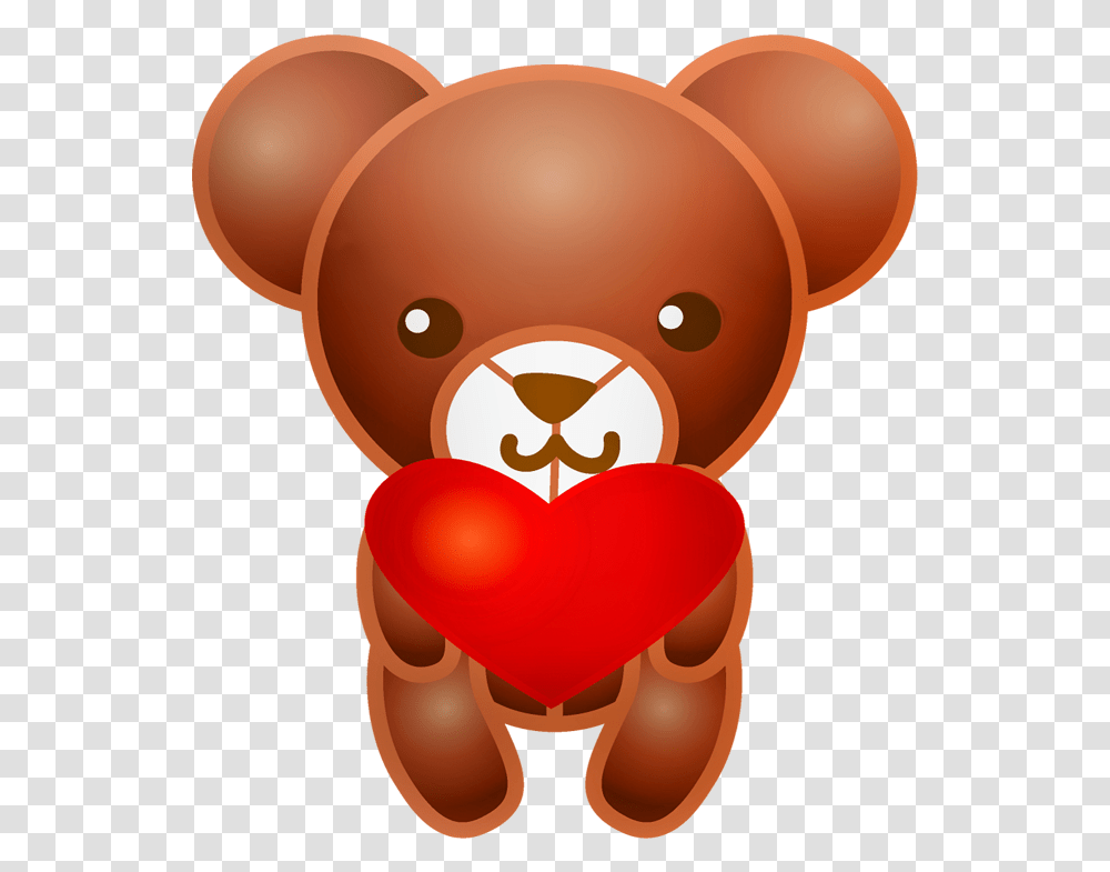 Bear With Heart Background Image Free Happy Teddy Day 2020 Hd, Balloon, Food, Crowd, Sticker Transparent Png