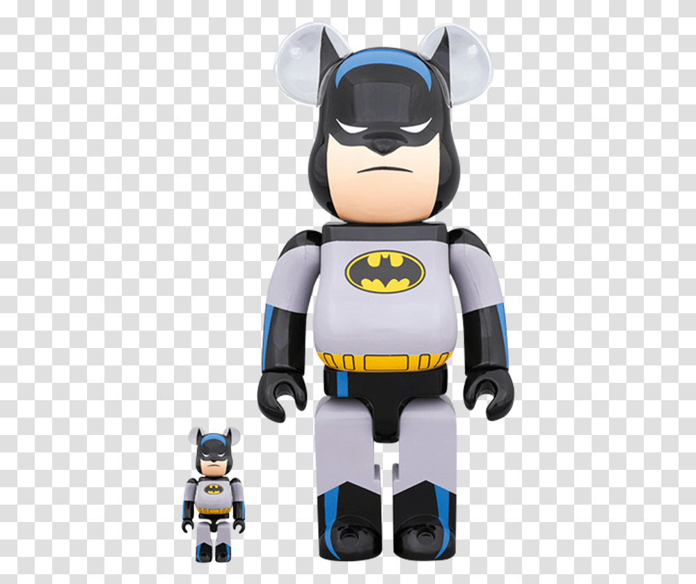 Bearbrick Batman Animated, Toy, Robot Transparent Png