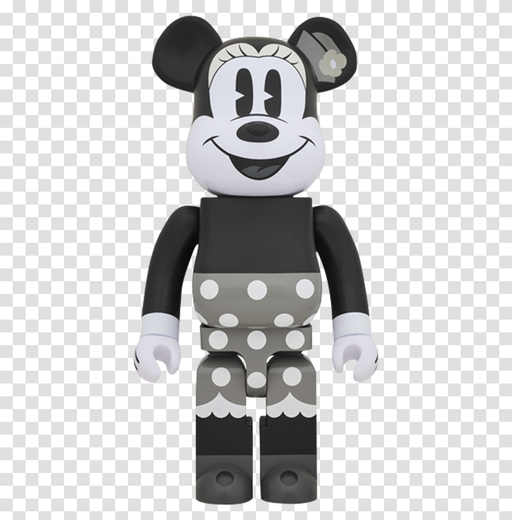 Bearbrick Mickey Mouse Bampw, Toy, Robot Transparent Png