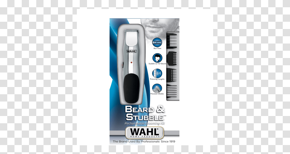 Beard Amp Stubble Rechargeable Trimmer, Poster, Advertisement, Appliance, Electrical Device Transparent Png