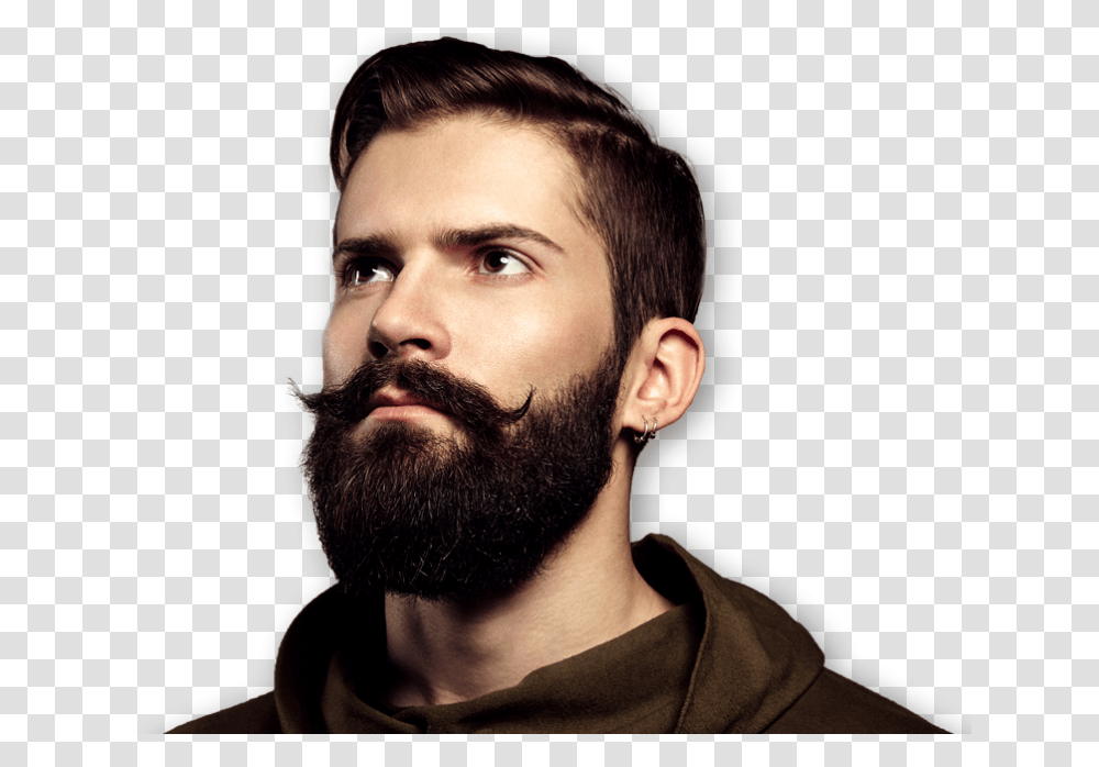 Beard And Moustache Hairstyle, Face, Person, Human Transparent Png