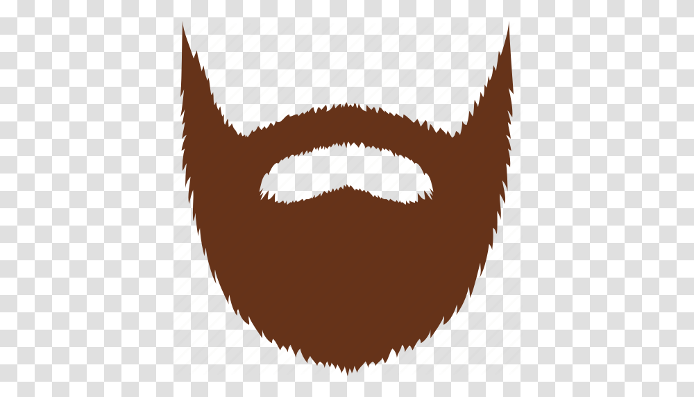 Beard Facial Goatee Hair Manly Masculine Mustache Icon, Mouth, Lip, Label Transparent Png