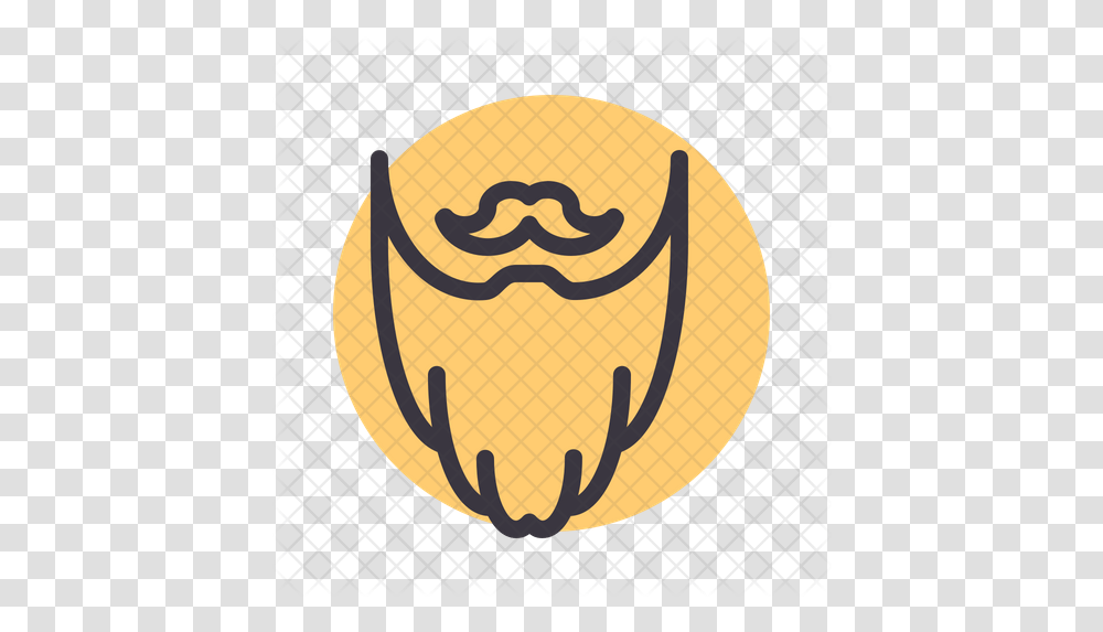 Beard Icon Beard Doodle, Ball, Gold, Word Transparent Png