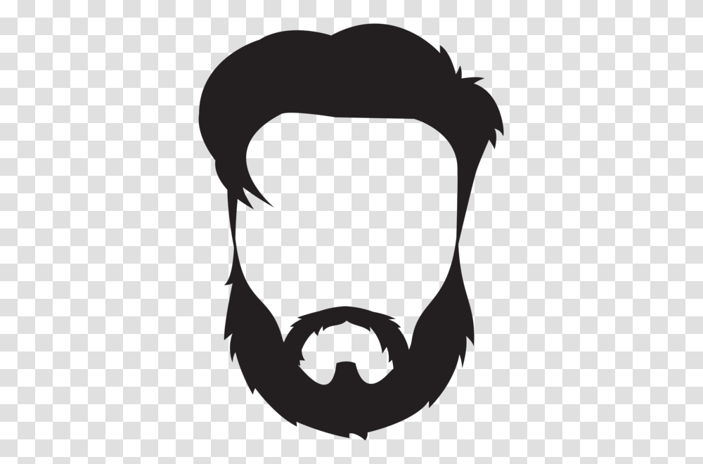 Beard Images Free Download, Silhouette, Stencil Transparent Png