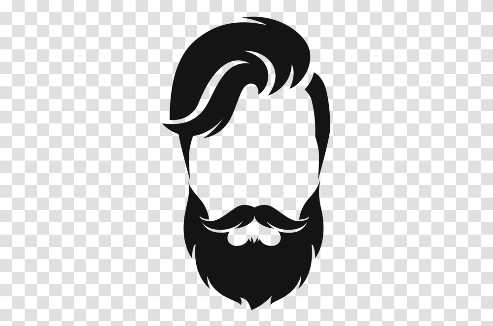 Beard, Person, Stencil, Mustache, Hourglass Transparent Png