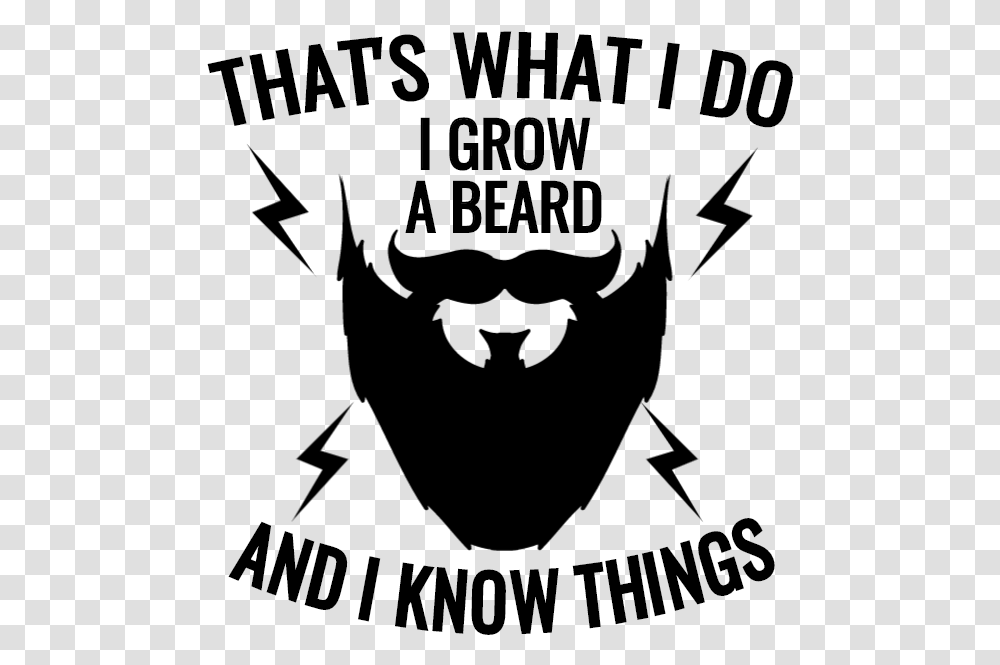 Beard T Shirt Design, Gray, World Of Warcraft Transparent Png