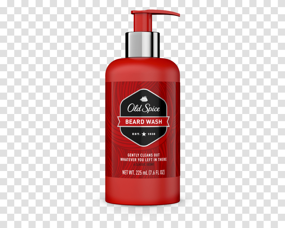 Beard Welcome Kit Old Spice Beard Wash, Bottle, Cosmetics, Ketchup, Food Transparent Png