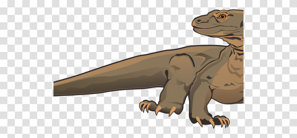 Bearded Dragon Clipart Silhouette Komodo Dragon Clipart, Dinosaur, Reptile, Animal, T-Rex Transparent Png