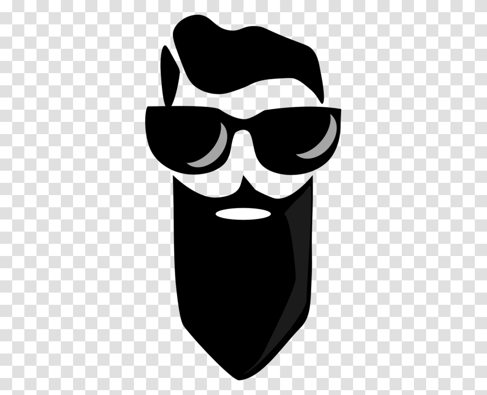 Bearded Man, Mask, Moon, Outer Space, Night Transparent Png
