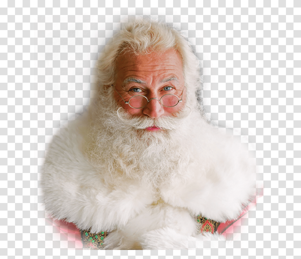 Bearded Santa Claus, Face, Person, Head Transparent Png