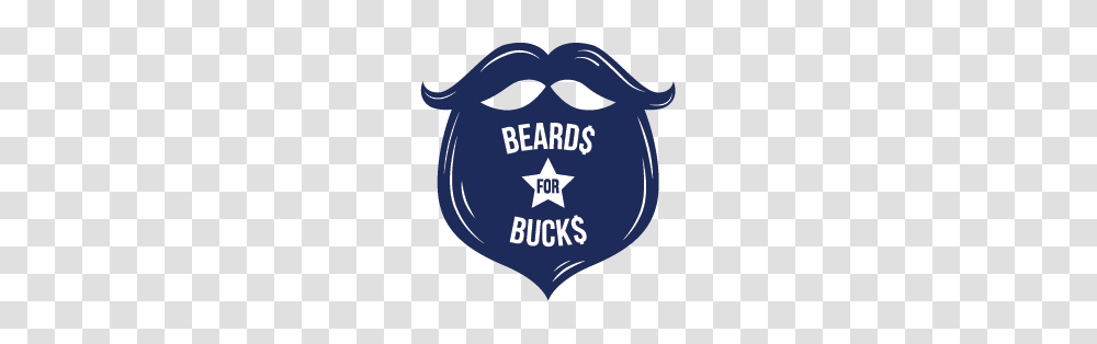 Beards For Bucks Logo Lowres Cac, Label, Sticker Transparent Png