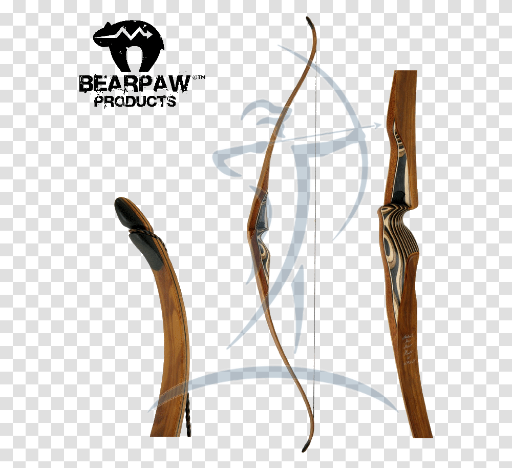 Bearpaw Desert Hunter One Piece Hunting Recurve 60 Longbow, Archery, Sport, Sports, Arrow Transparent Png