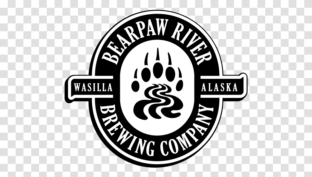 Bearpaw River Brewing Logo, Trademark, Label Transparent Png