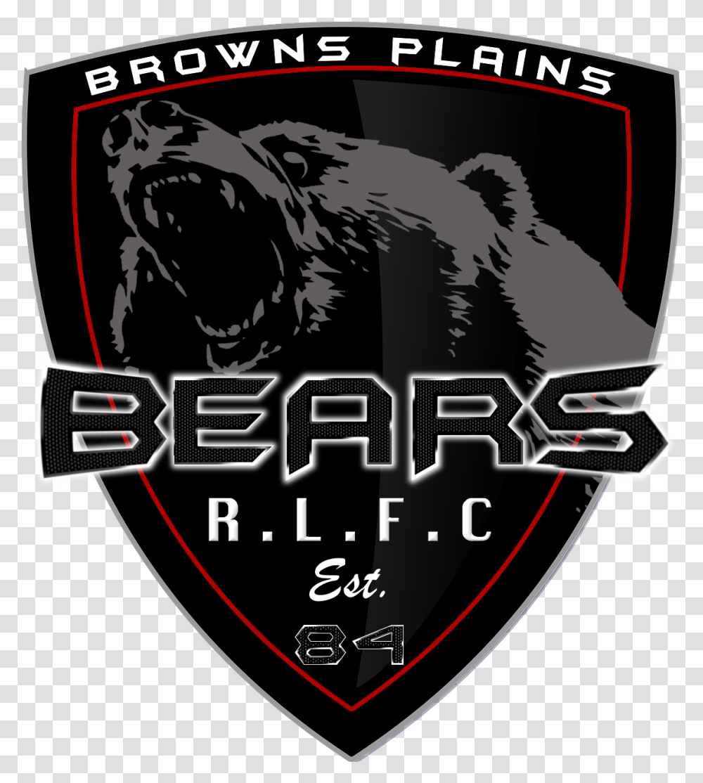 Bears Logo Browns Plains Bears Original Automotive Decal, Poster, Advertisement, Symbol, Trademark Transparent Png