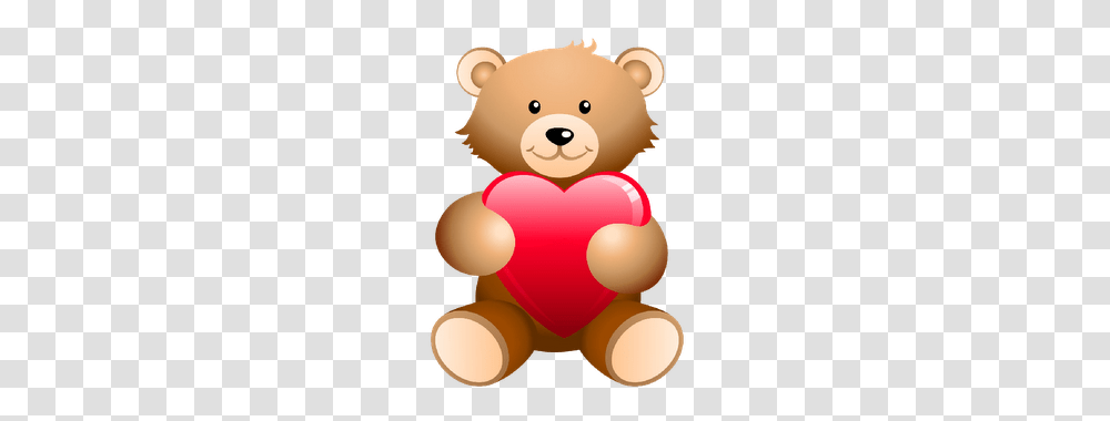 Bears With Love Hearts Cartoon Clip Art, Teddy Bear, Toy, Snowman, Winter Transparent Png