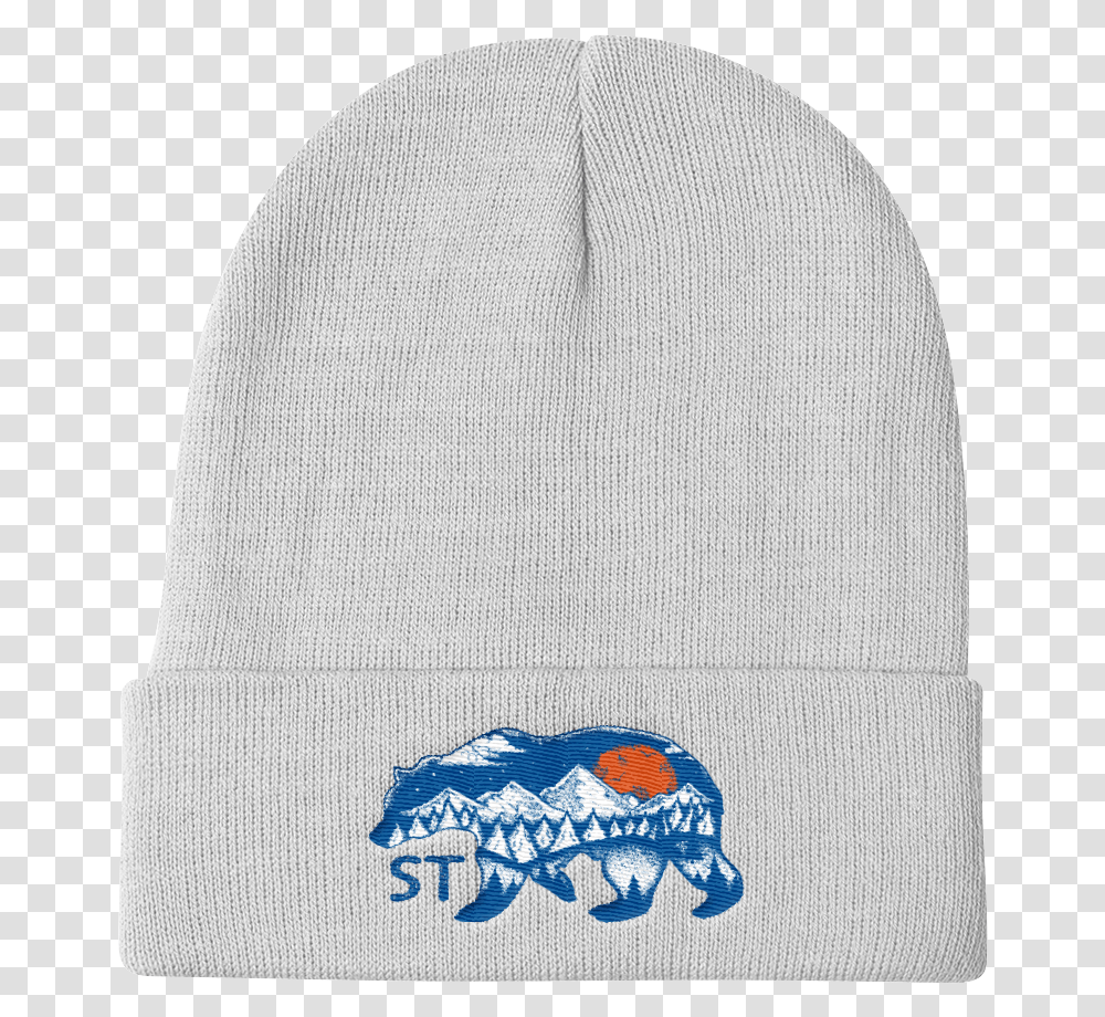 Bearstray Mockup White, Apparel, Rug, Cap Transparent Png