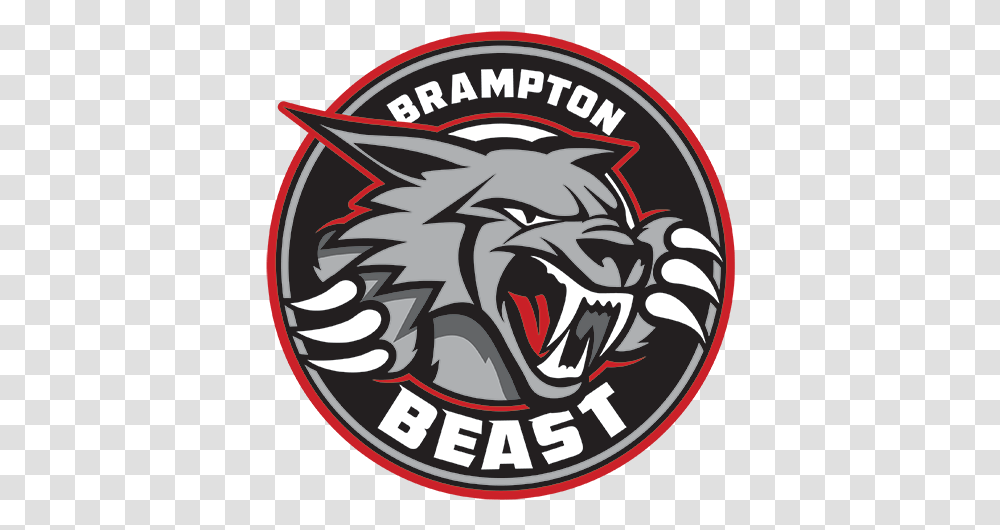 Beast Beat Up Brampton Beast Logo, Symbol, Trademark, Emblem, Dragon Transparent Png