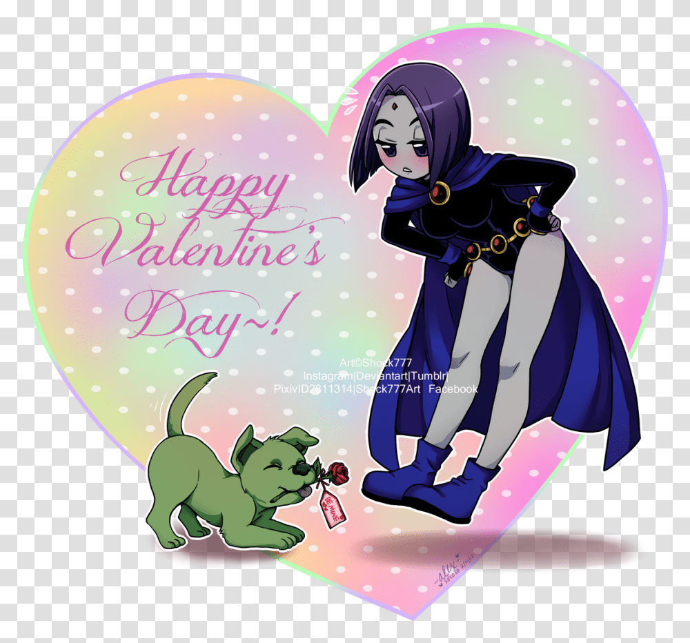 Beast Boy And Raven Valentines, Helmet, Person Transparent Png