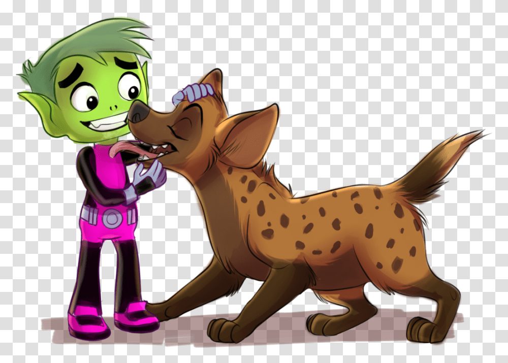 Beast Boy And The Character Belongs To Frozenspots Cartoon, Pig, Mammal, Animal, Horse Transparent Png